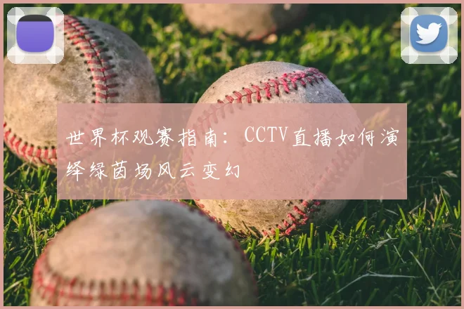 世界杯观赛指南:CCTV直播如何演绎绿茵场风云变幻